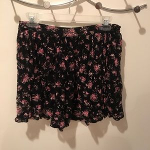 floral skirt